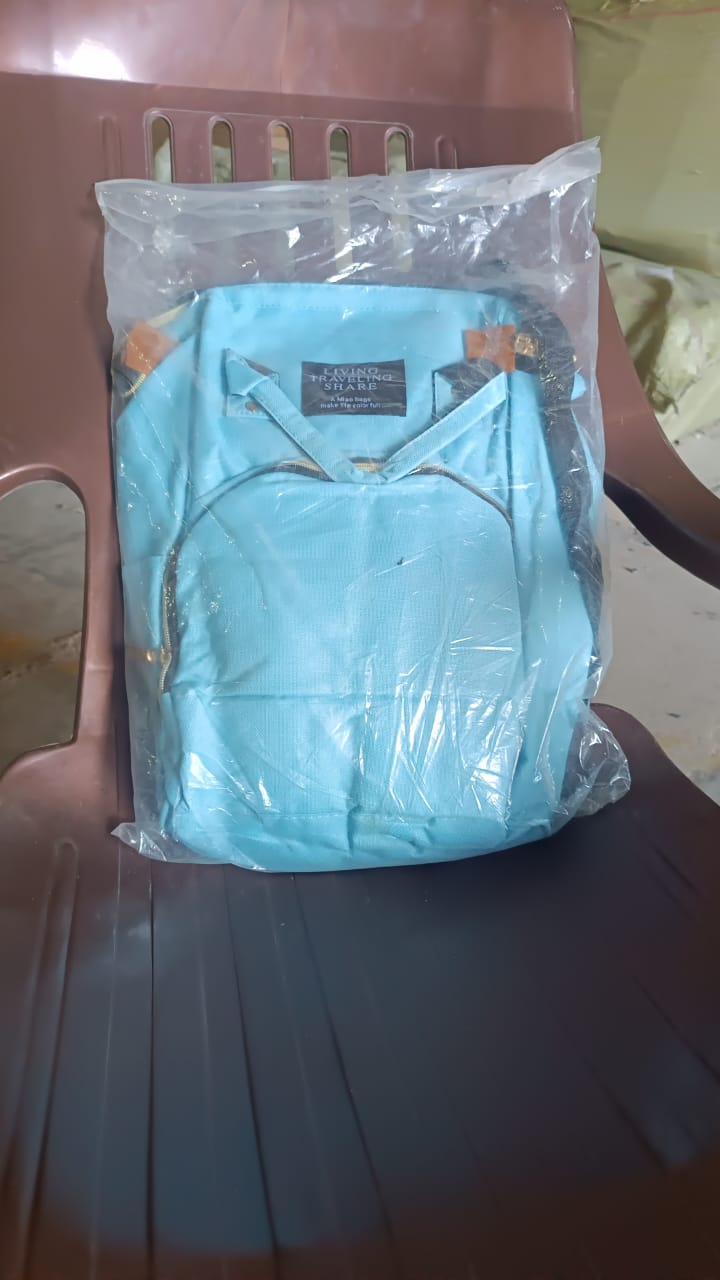 Multifunction Diaper Bag for Baby Care Travel Backpack Large Capacity (1 Pc)