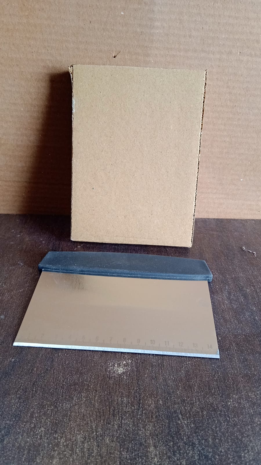 Premium Stainless Steel Dough Scraper (1 Pc)