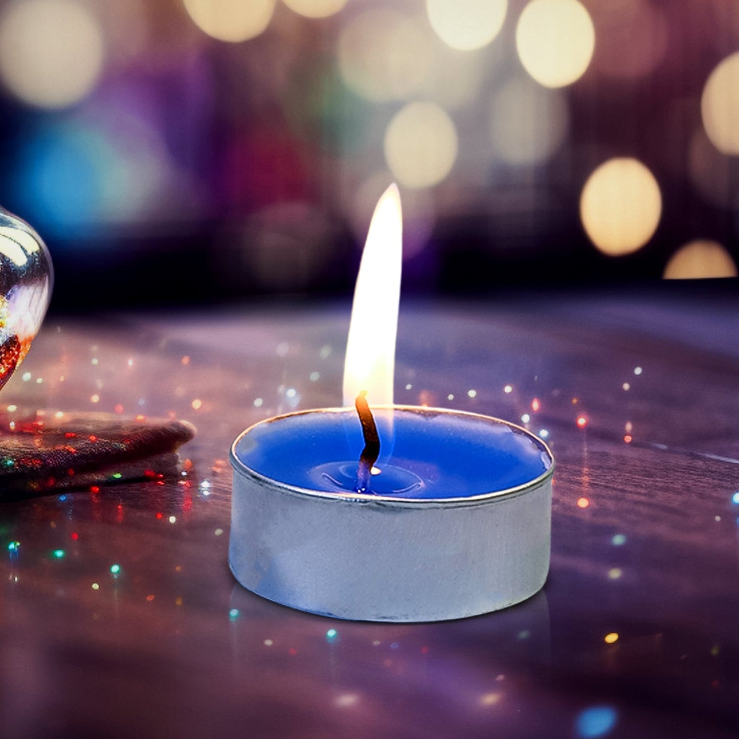 Tealight Diwali Candle – Smokeless, Long-Burning, Mix Color (1 Pc / Mix Color)