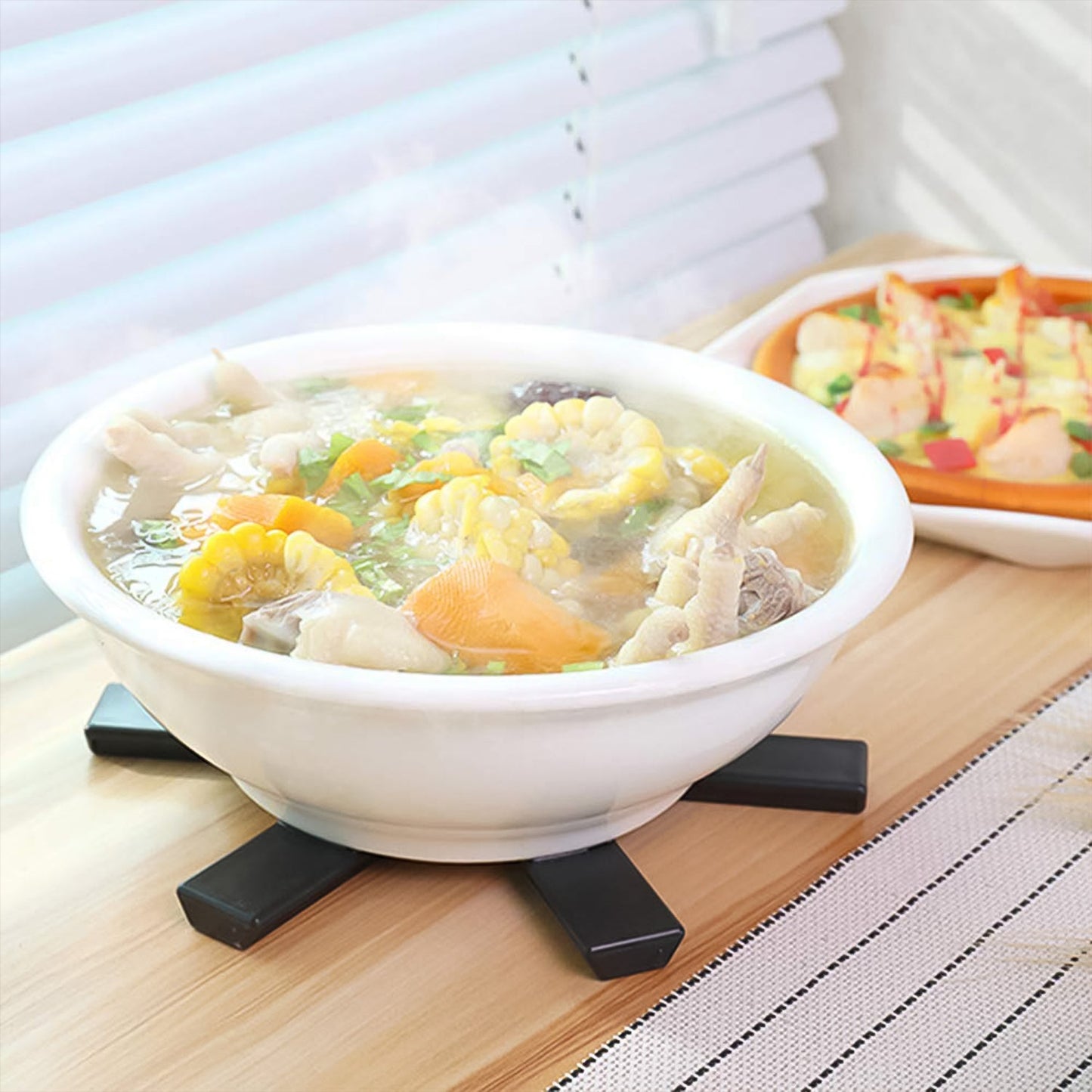 Foldable Non-Slip Heat-Resistant Plastic Hotmat for Kitchen