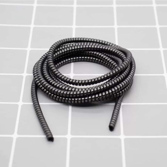 Metallic Cable Protector for Cords & Headphones (Spiral Wrap)