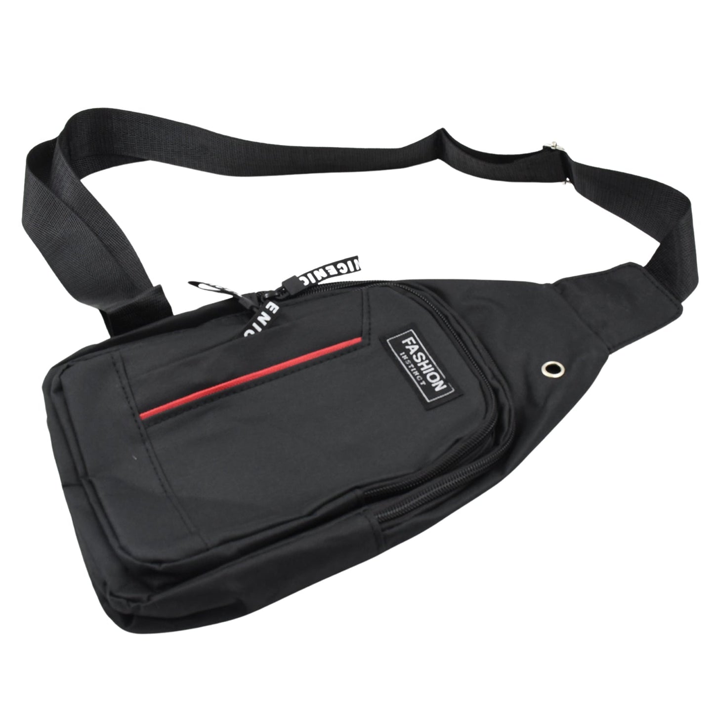 Waterproof Anti-Theft Crossbody Fanny Pack – (1 Pc, Black & Grey)