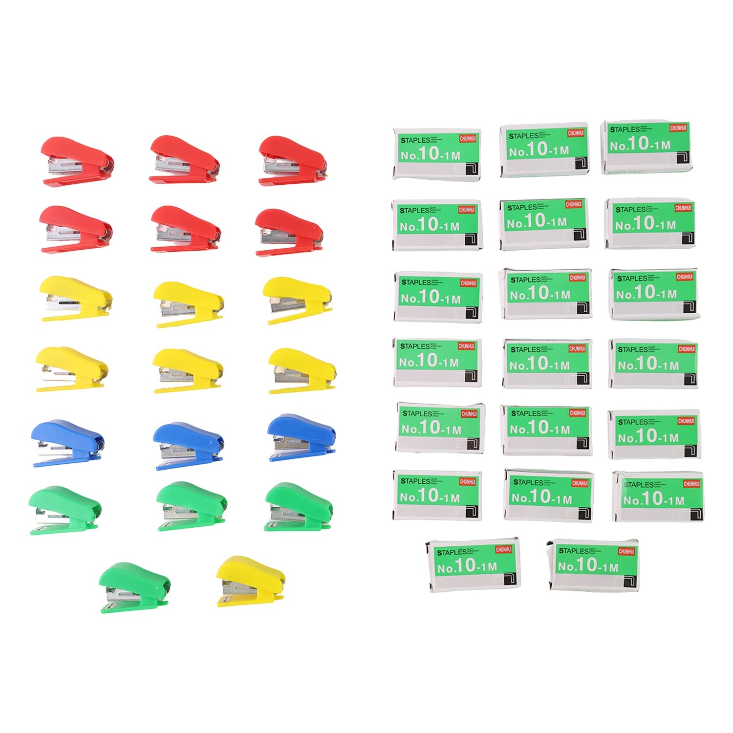 Small Stapler Set with 20 Pin Strips