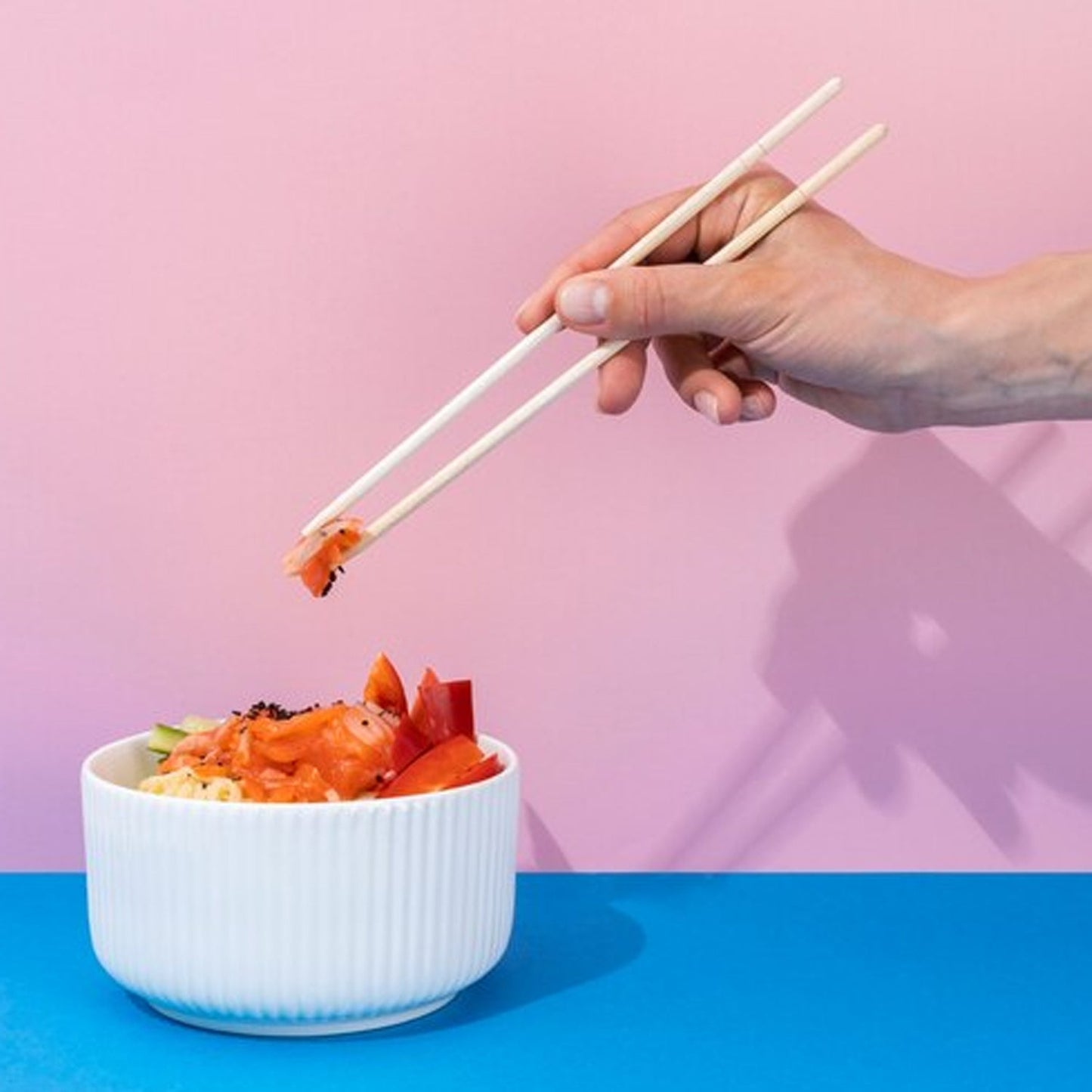 10pair Chopsticks Set Lightweight Easy to Use Chop Sticks with box for Sushi, Noodles and Other Asian Food