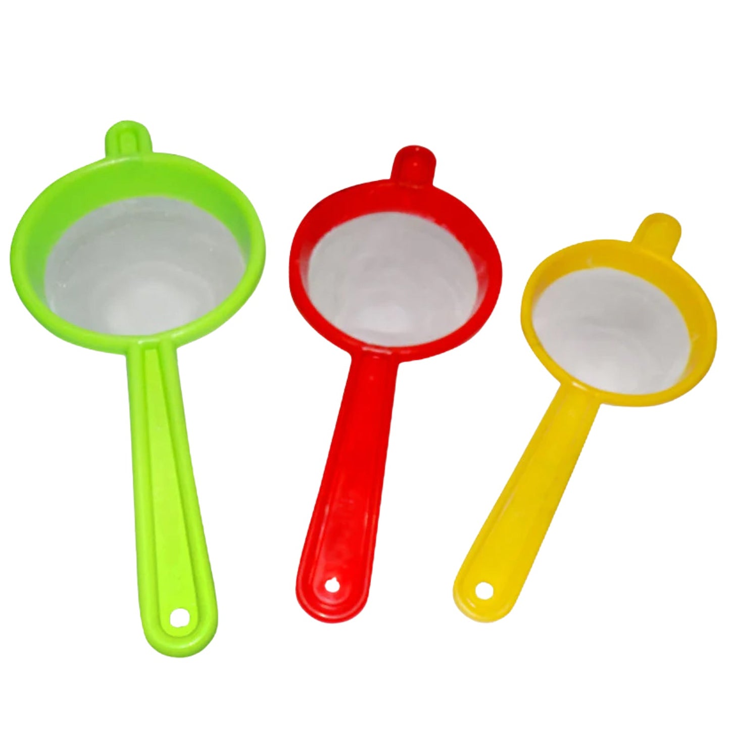 Plastic Multipurpose Tea and Coffee Strainer (Pack of 3)