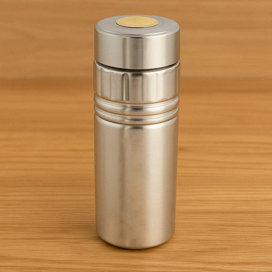 Vacuum Insulated Stainless Steel Flask (1 Pc) - Leak Proof, Hot & Cold