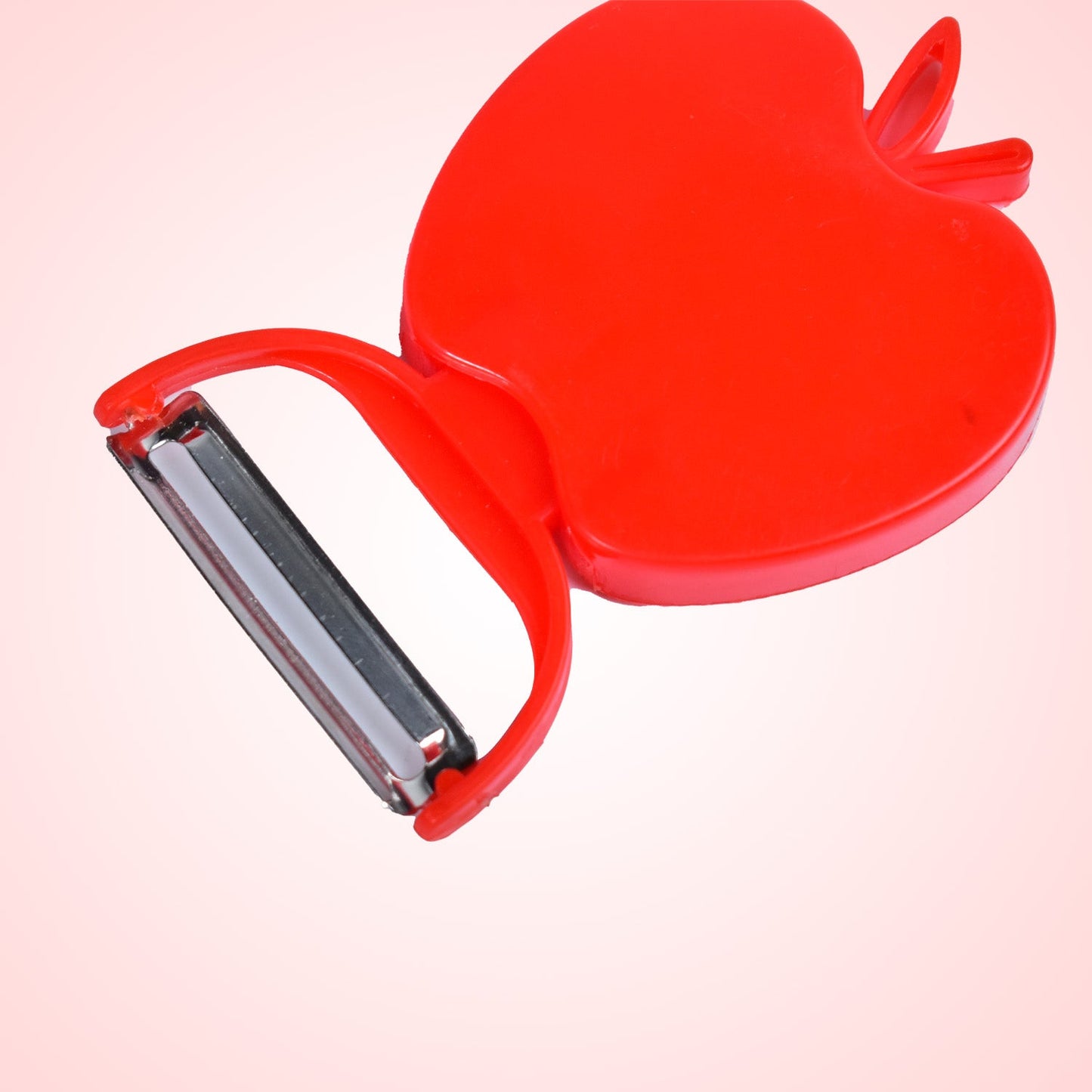 Apple-Shaped Folding Peeler – Compact & Easy Veg Peeling