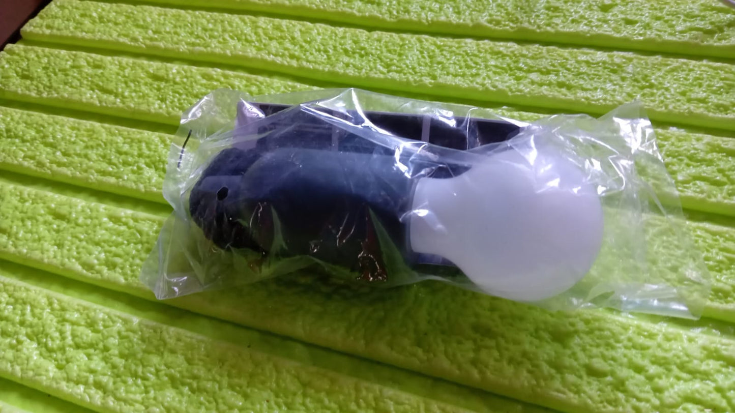 LED Pull Cord Light – Hanging Black LED Bulb (1 Pc)