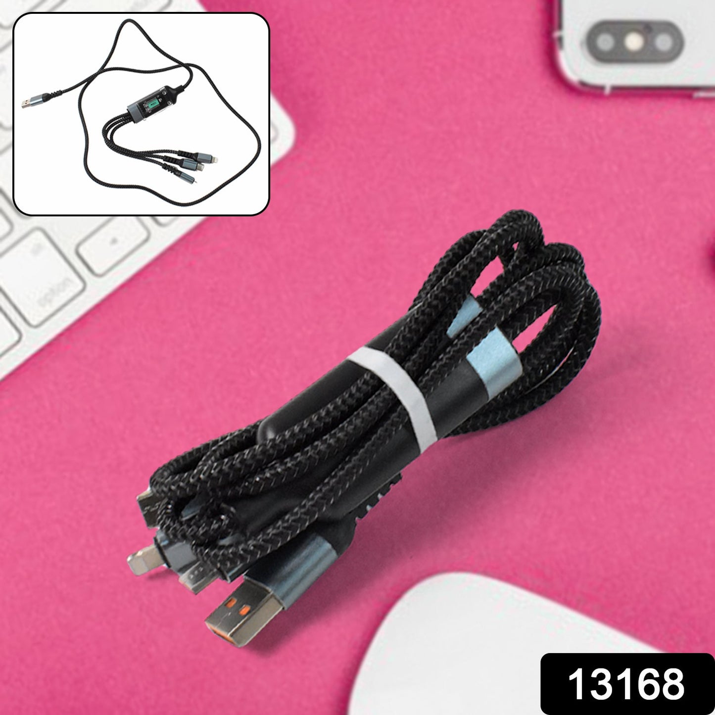 3-in-1 Super Fast Charging Cable 100w