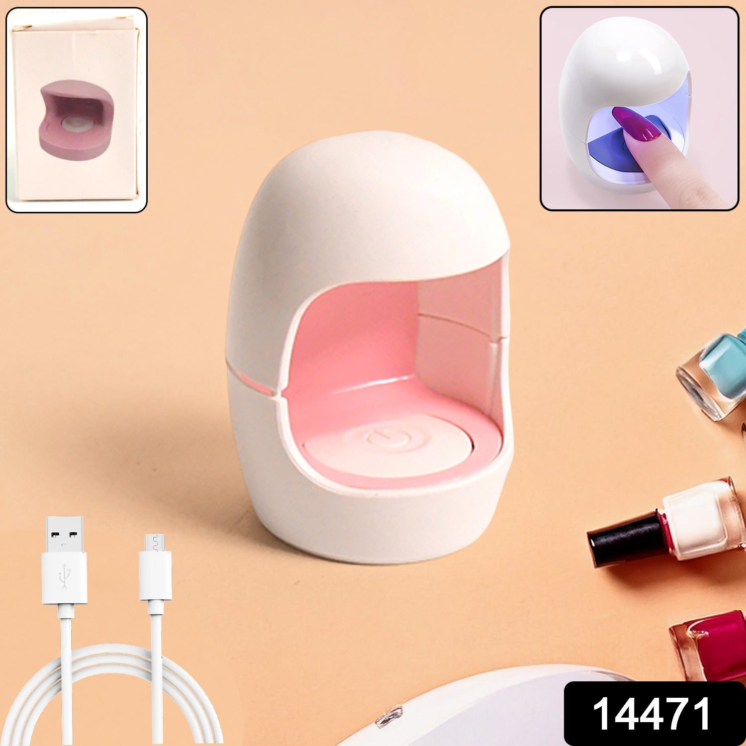 Glow Dry LED Nail Lamp